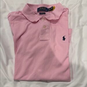 Ralph Lauren Kids Polo Shirt in Pink - Large